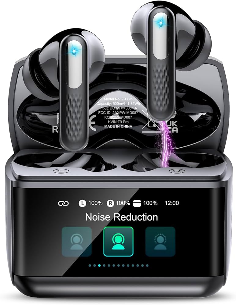 Wireless Earbuds, 2025 New Bluetooth 5.4 Ear Buds with